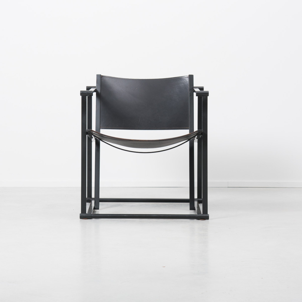 Radboud Van Beekum FM62 Black Cube Chairs
