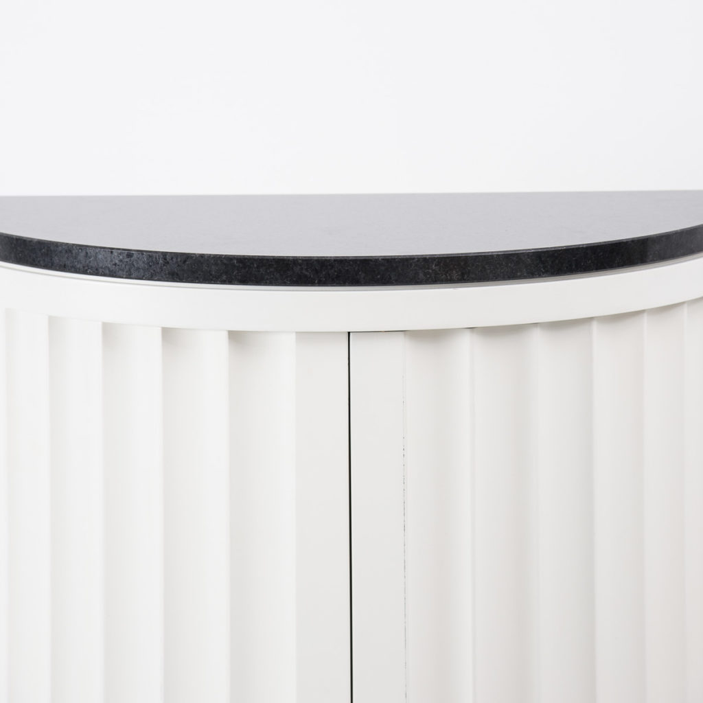 Fluted drinks D173 2 Béton Brut