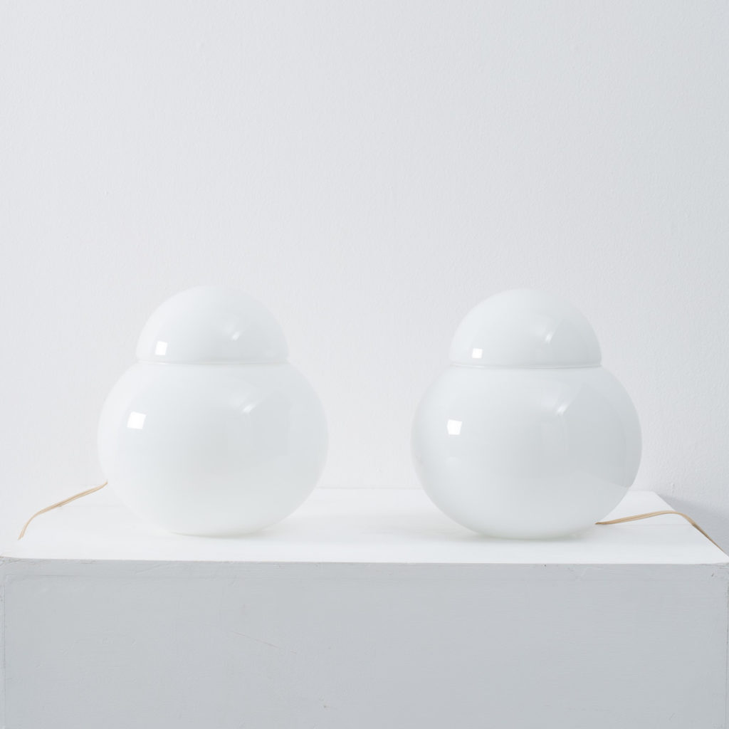 Sergio Asti Daruma table lamps