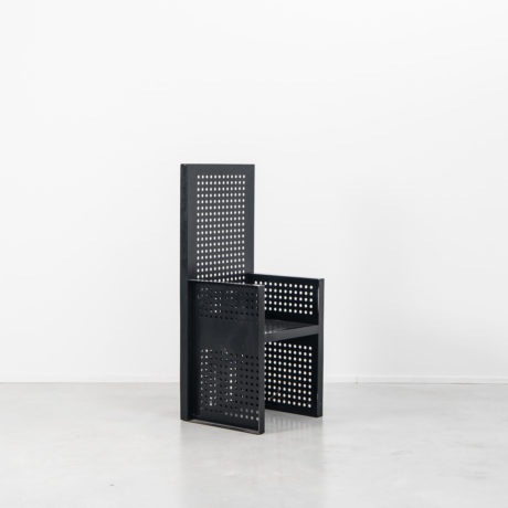Urano Palma perforated metal chair