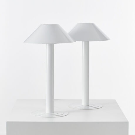 Pair Bent Karlby lamps