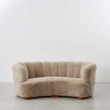 Danish cabinetmaker banana sofa