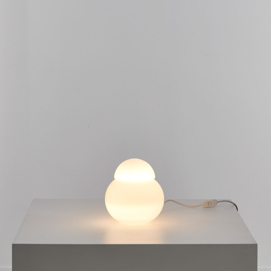 Sergio Asti Daruma table lamp