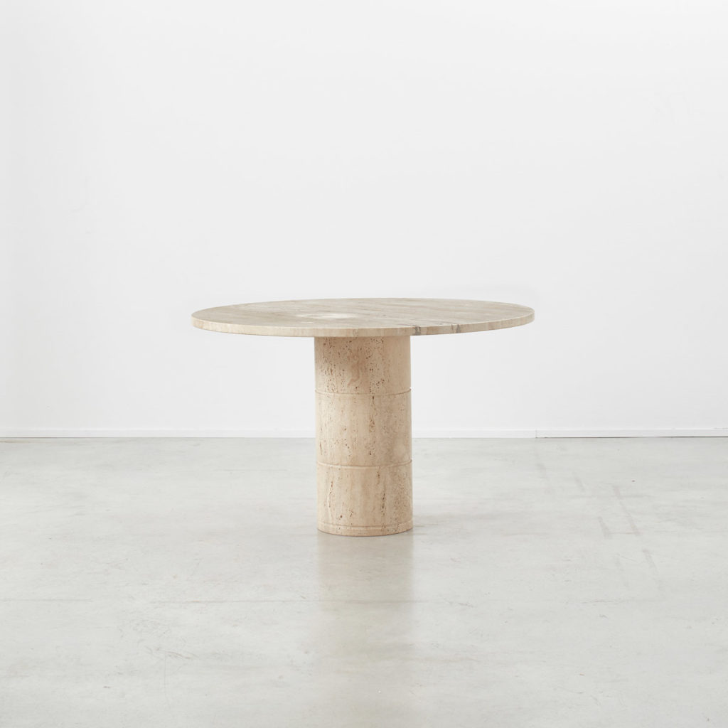 Up&Up travertine dining table