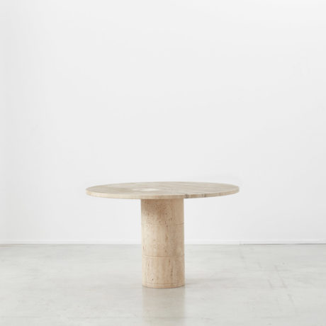 Up&Up travertine dining table