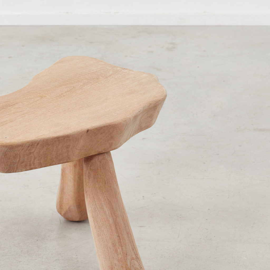 Provincial wooden stool/table
