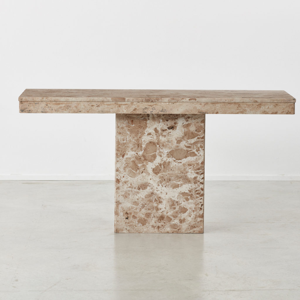 Aleppo stone console table