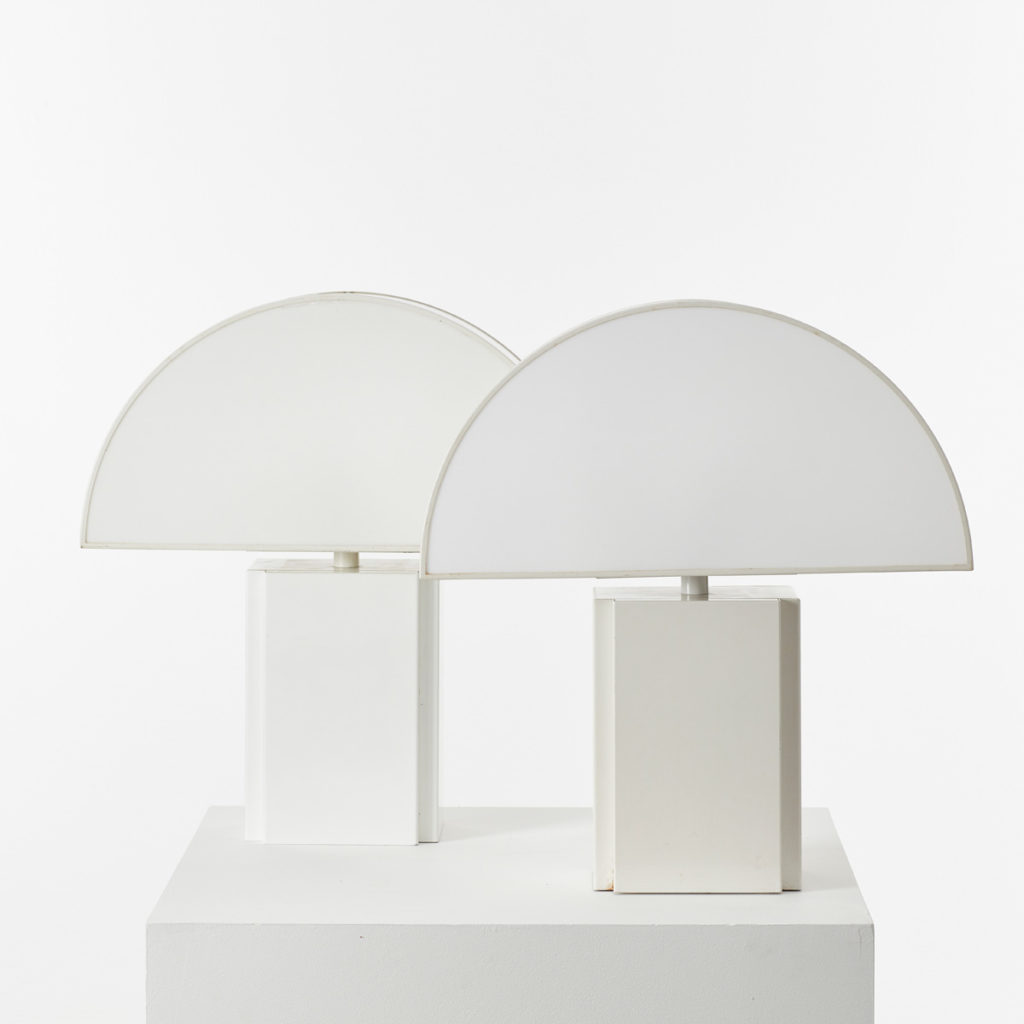 Pair Harvey Guzzini Olympe table lamps