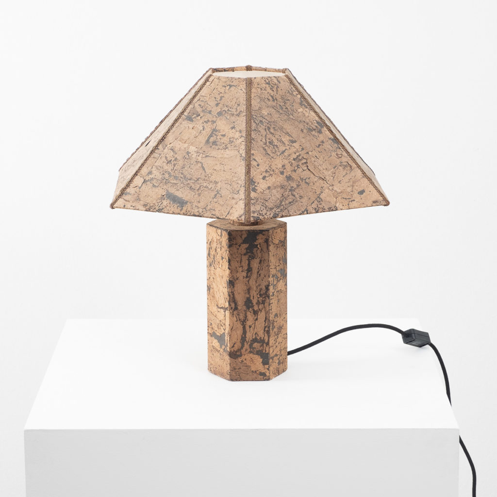 Ingo Maurer style cork lamp