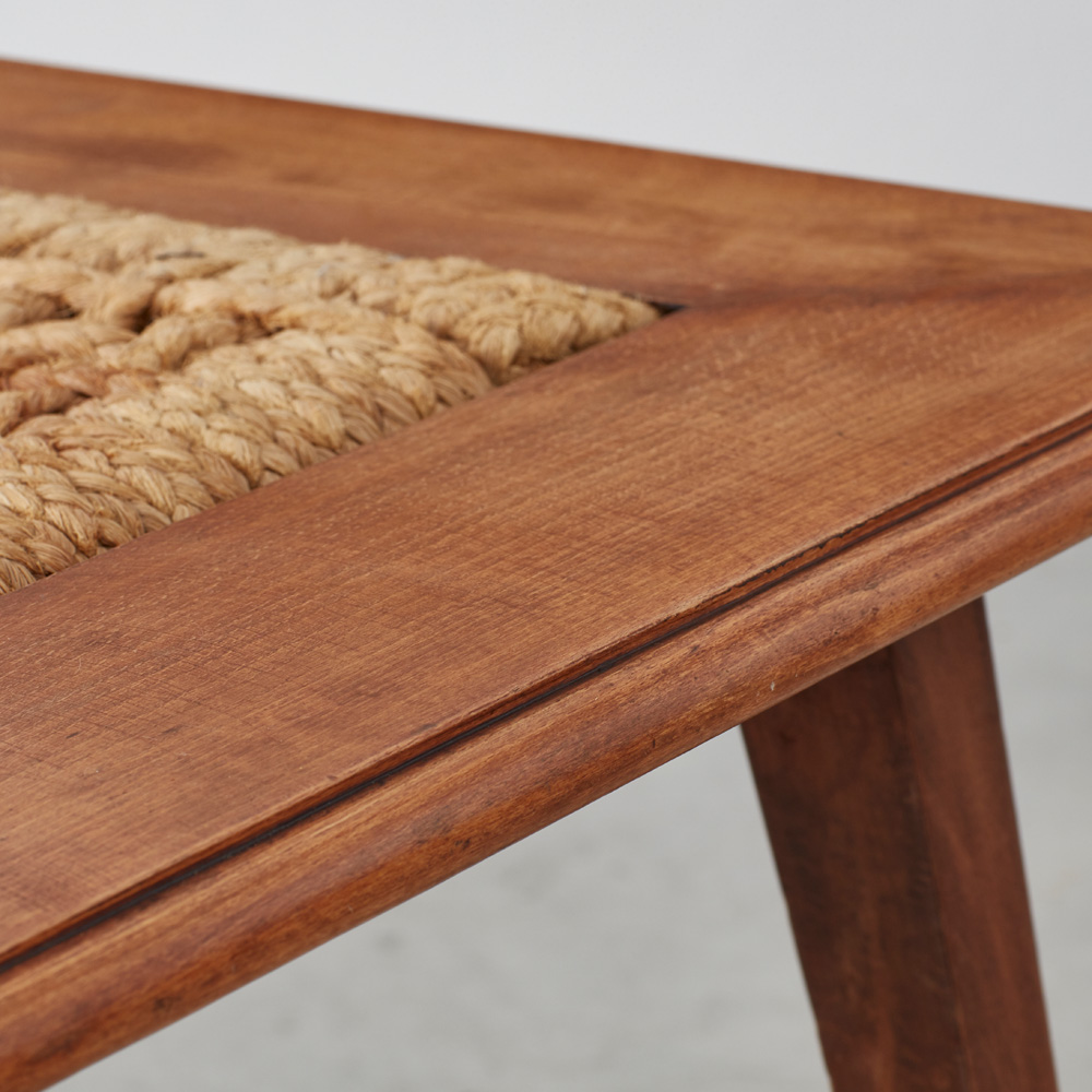 Audoux Minet rope coffee table