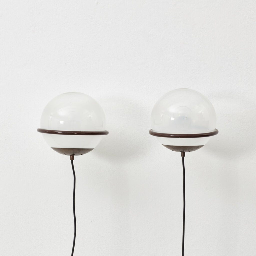Pair Gino Sarfatti 238/1 wall lamps