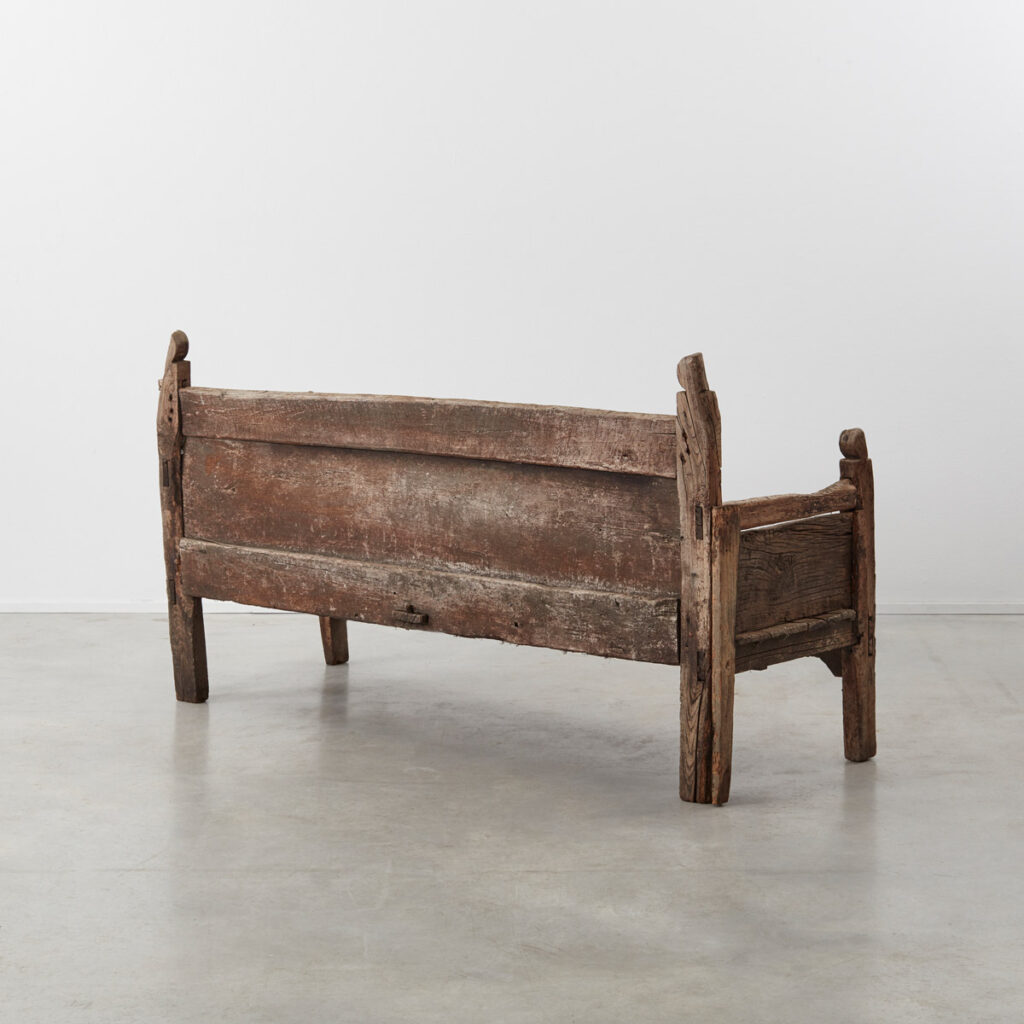 Weathered Galician Bench