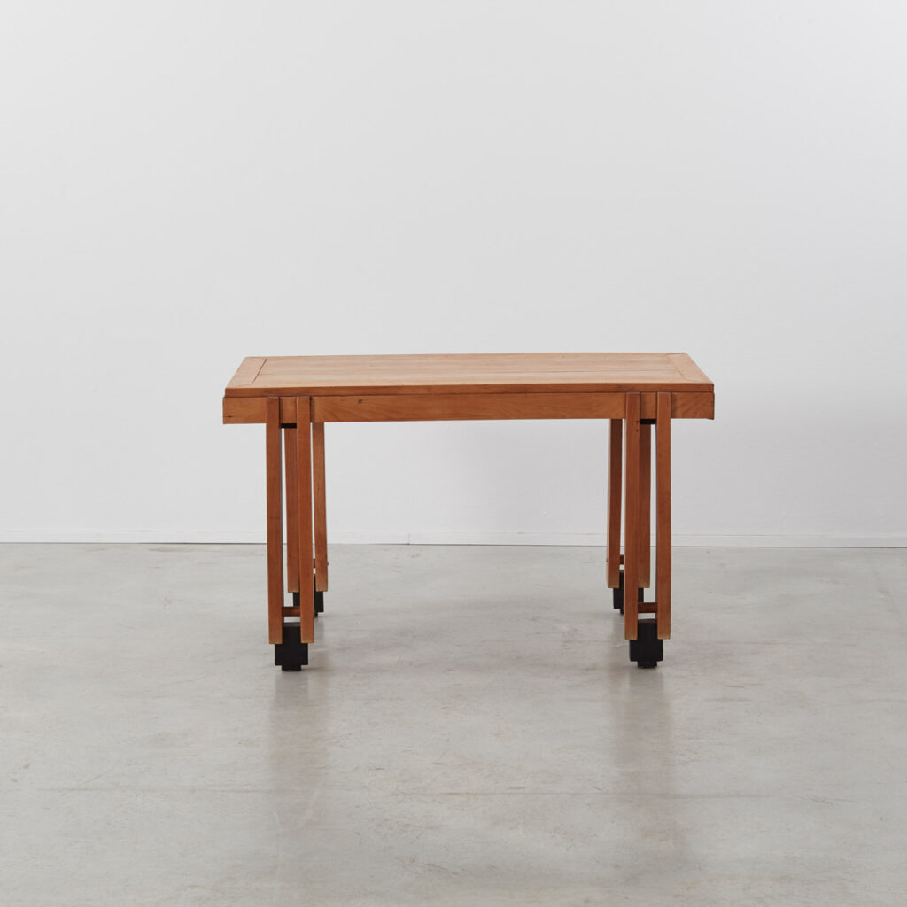 Constructivist oak tables / desks