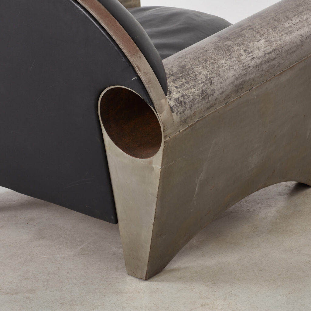 Peter Thode steel lounge chair