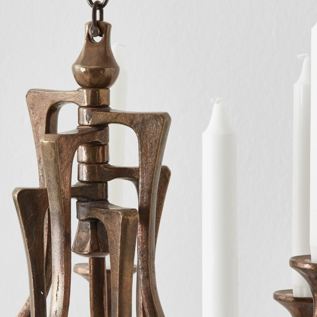 Peter Van Heeck candle chandelier