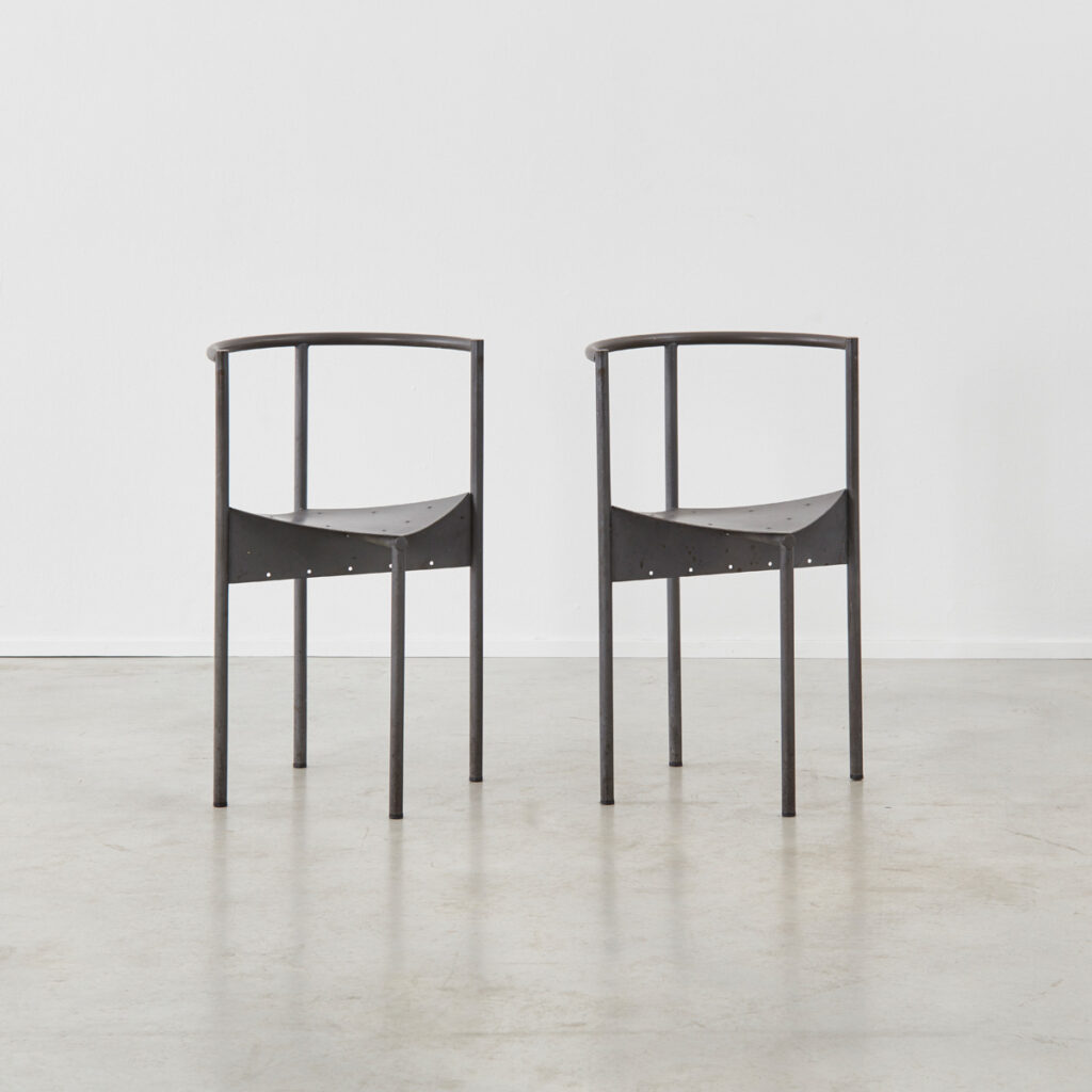 Pair of Wendy Wright chairs by Starck