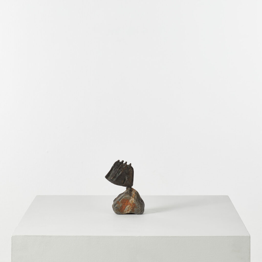 Carla Wiersma, ‘Samen’ Bronze and Stone Sculpture