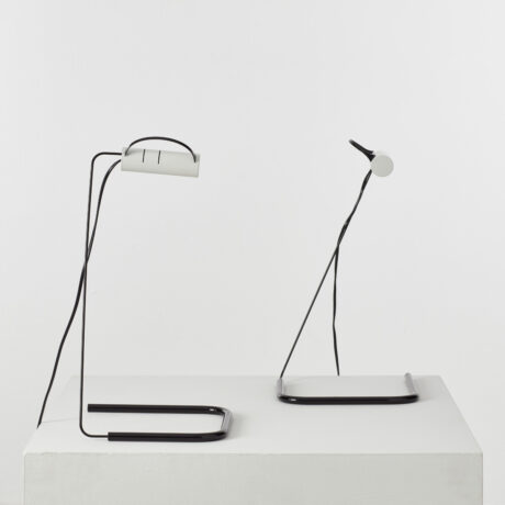 Pair of Vico Magistretti ‘Slalom’ desk lamps