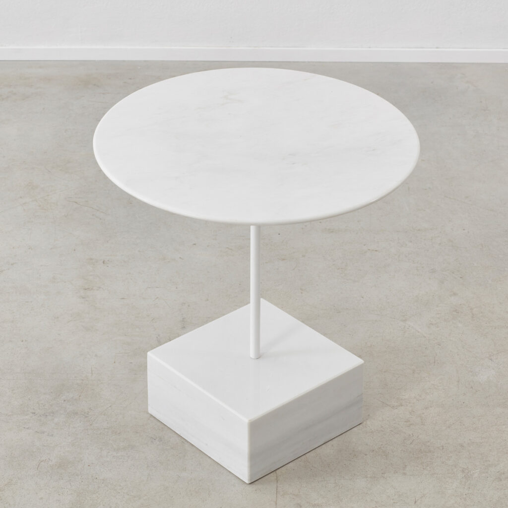 Sottsass Primavera marble tables