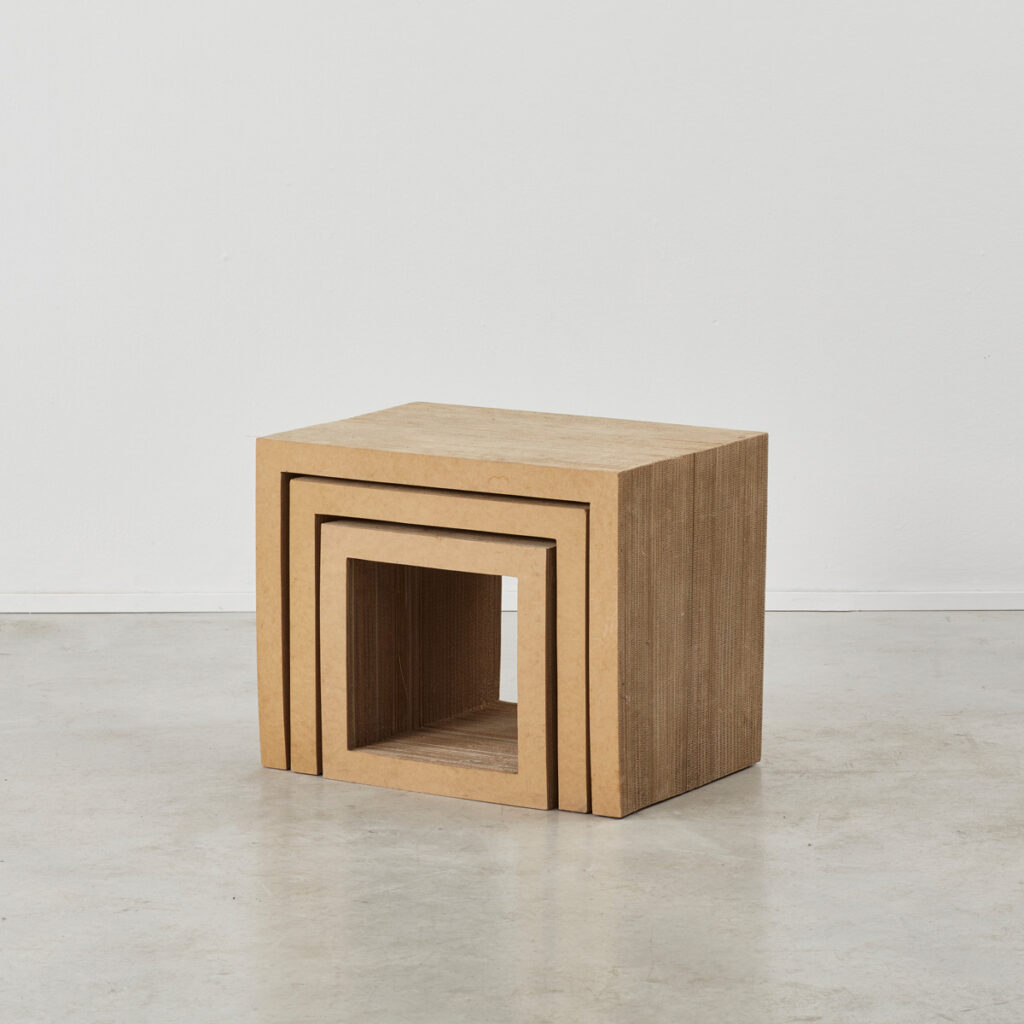 Frank Gehry Easy Edges Nesting Tables