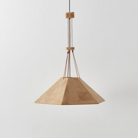 Ingo Maurer cork ceiling lamp