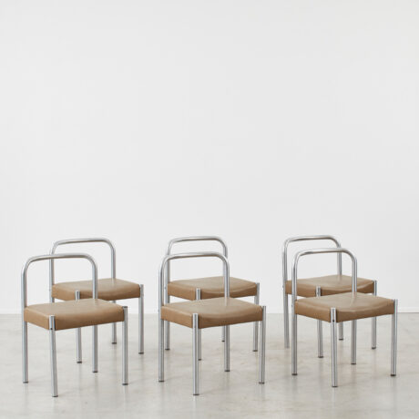 Martin Visser set of six SE03 chairs
