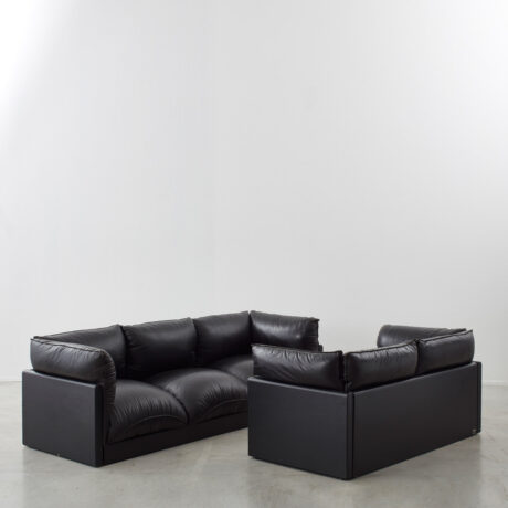 Carlo Bartoli set of two down sofas