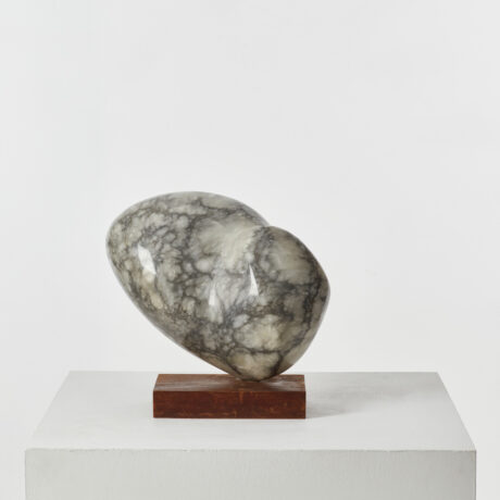 Dorothy Abbott grey marble sculpture