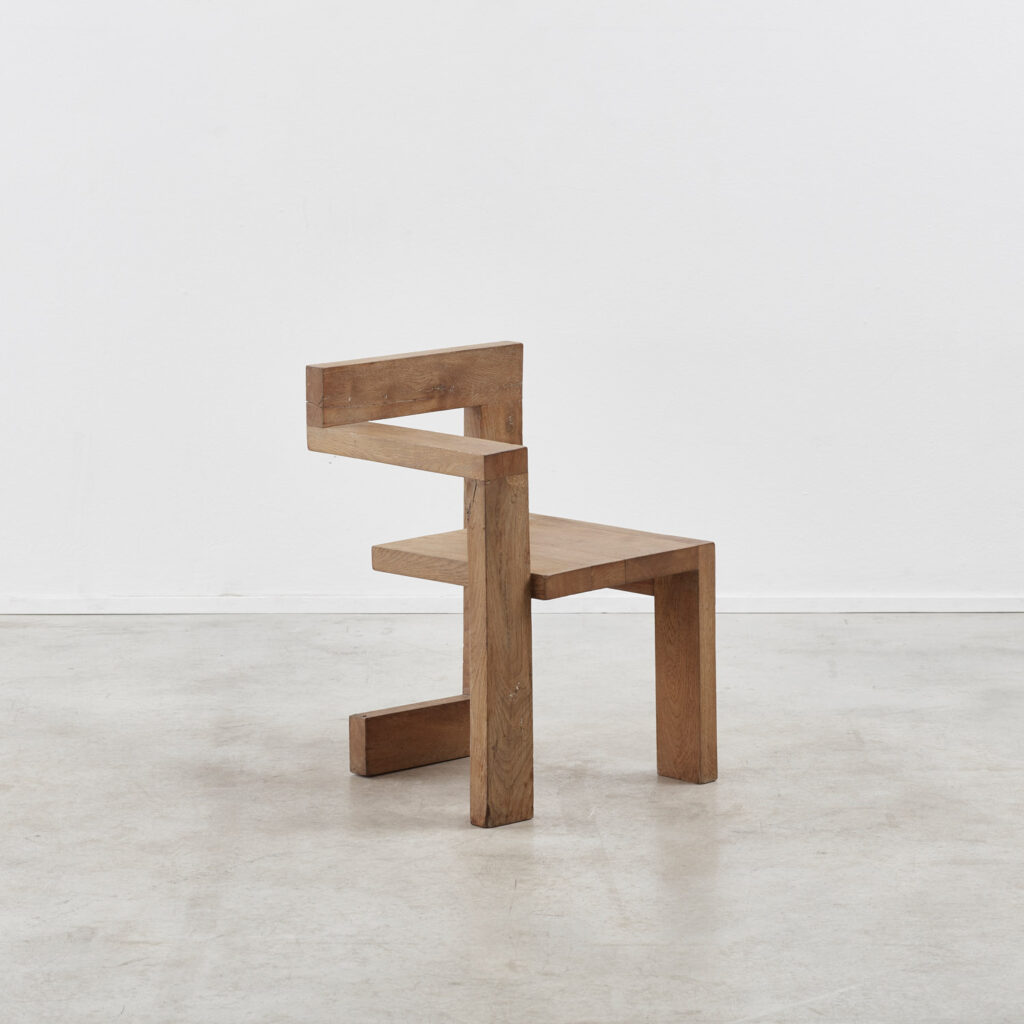 Pair of Gerrit Rietveld Steltman chairs