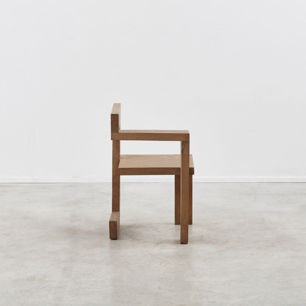 Pair of Gerrit Rietveld Steltman chairs