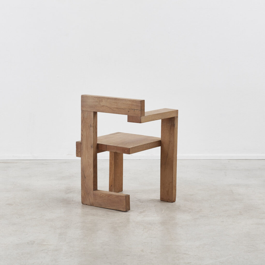 Pair of Gerrit Rietveld Steltman chairs