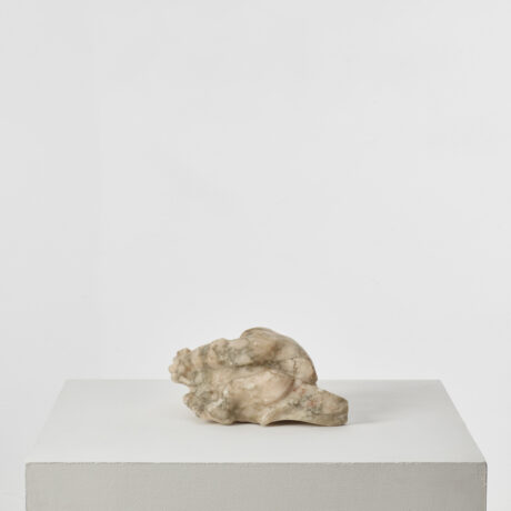 Abstract marble sculpture