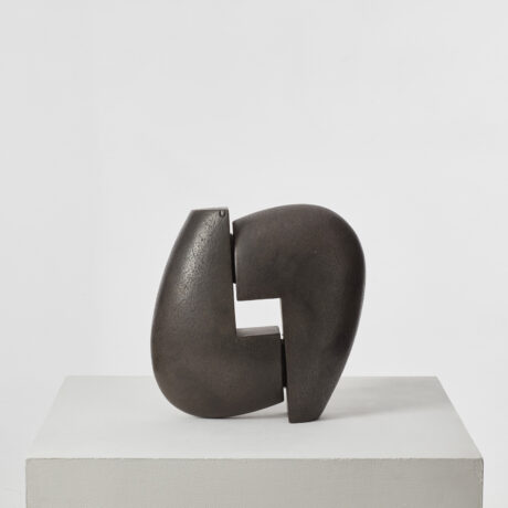 Interlocking abstract sculpture