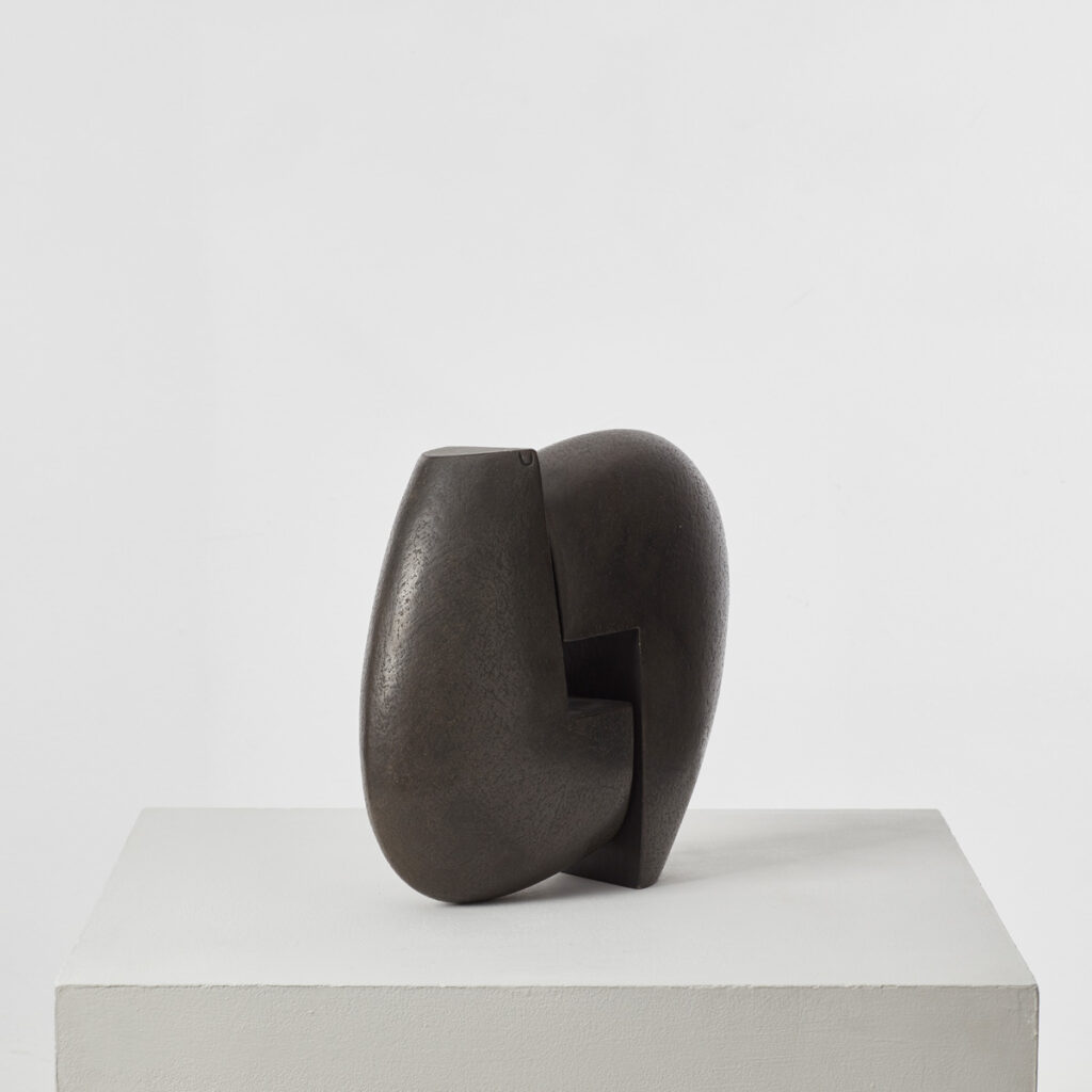 Interlocking abstract sculpture