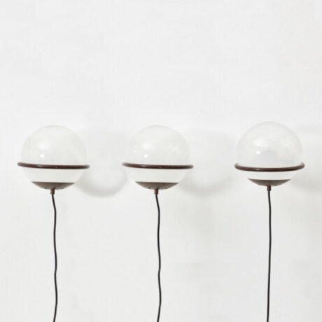 Three Gino Sarfatti 238/1 wall lamps