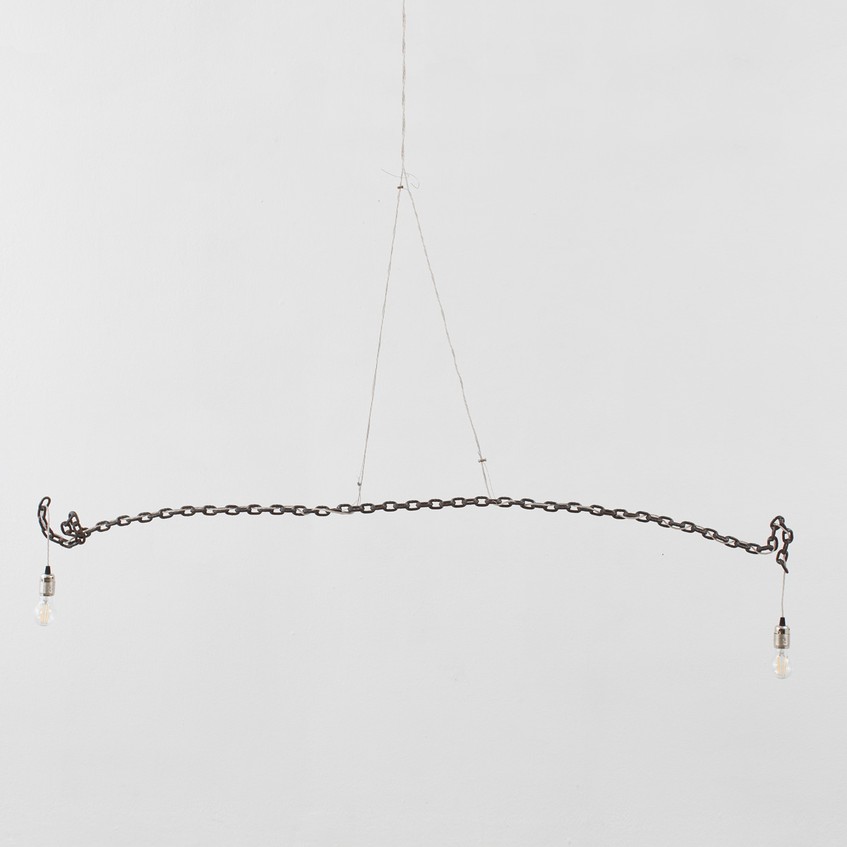 間の楔 SYMPATHY Franz West Meta-Memphis Suspension lamp - Béton Brut