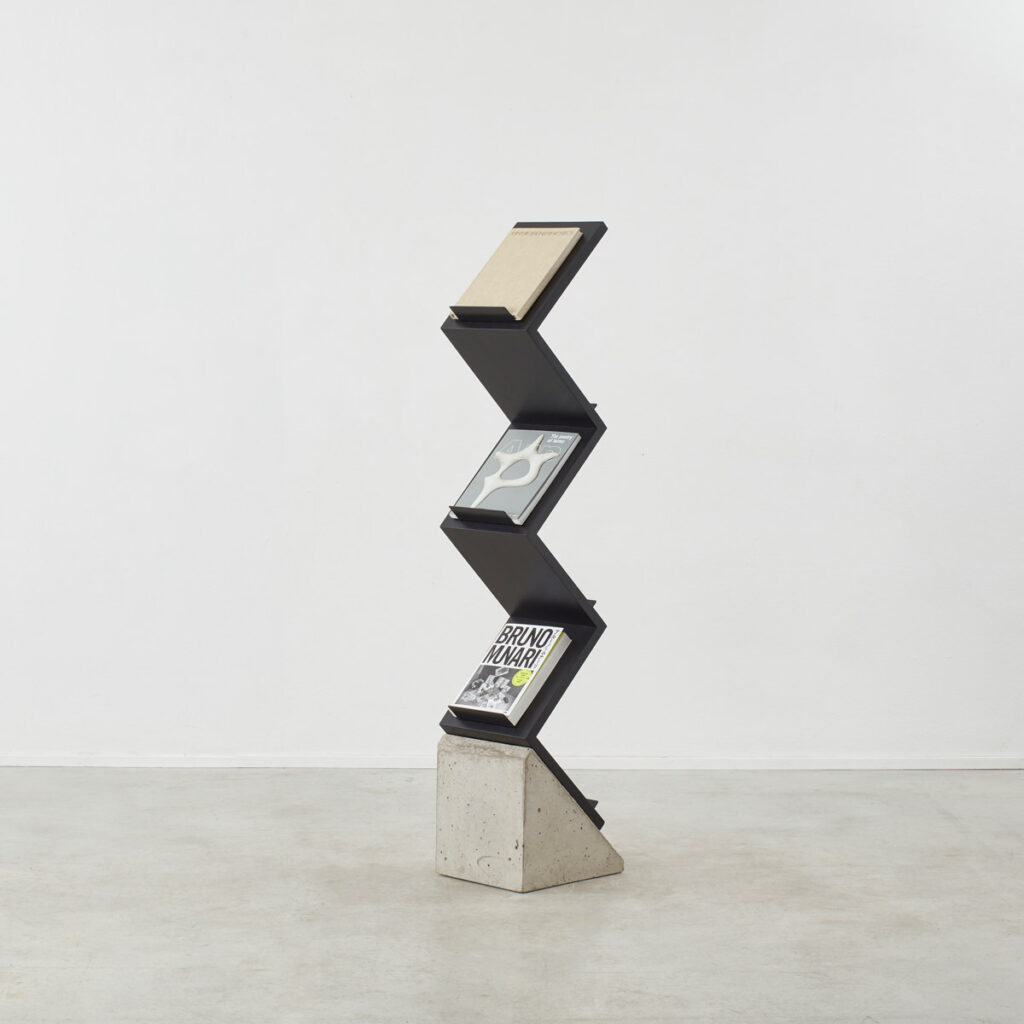 Jonas Bohlin ‘Zink’ zigzag shelves