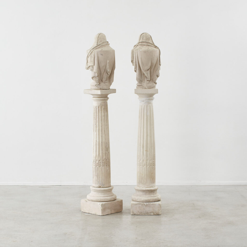 Pair of decorative columns