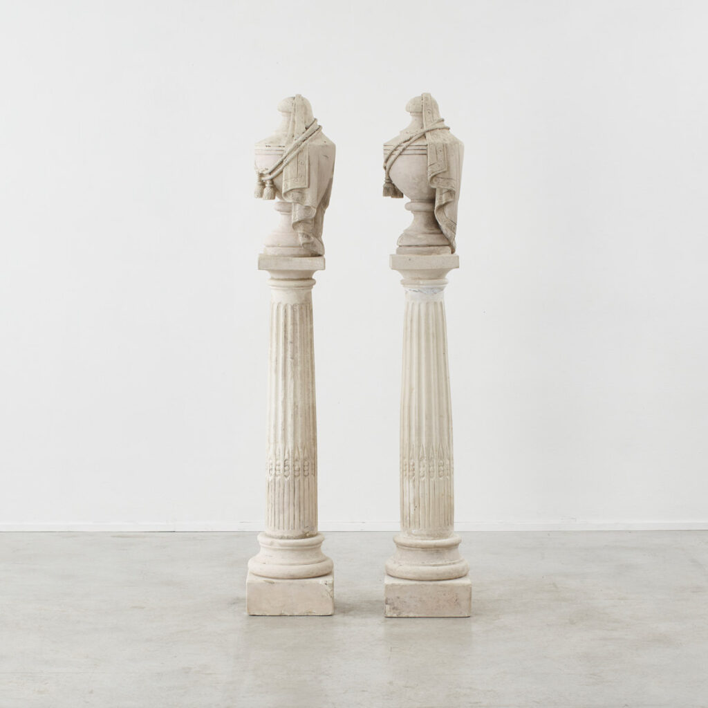 Pair of decorative columns