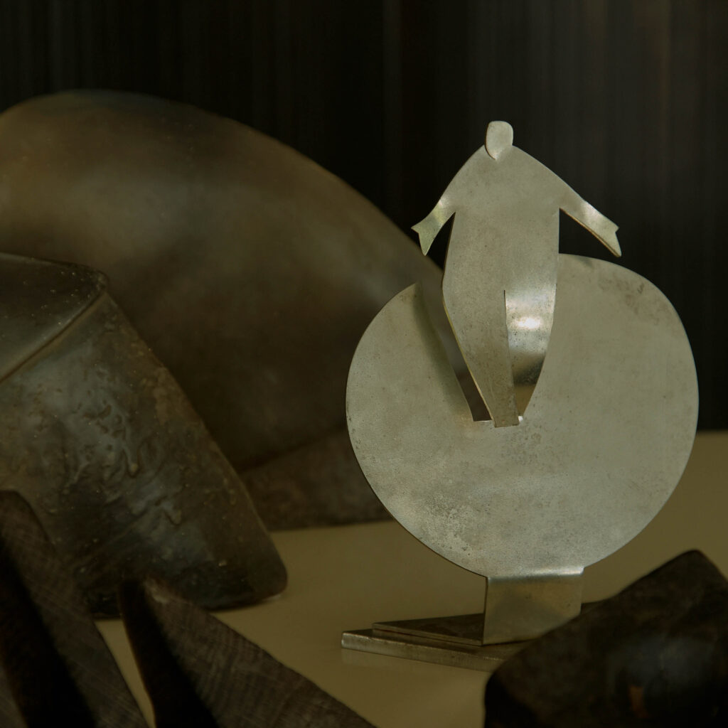 Giles Penny RWA ‘Untitled’ stainless steel sculpture