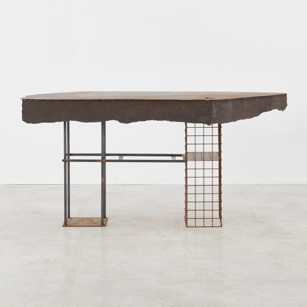 Carlo Pagliano one-off metal console table