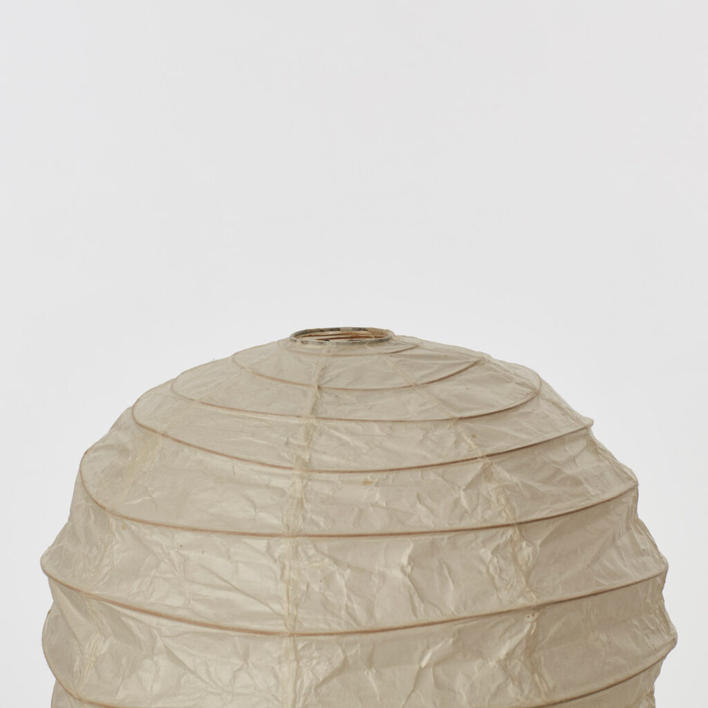 Pair of Isamu Noguchi BB1-30DD Akari table lamps