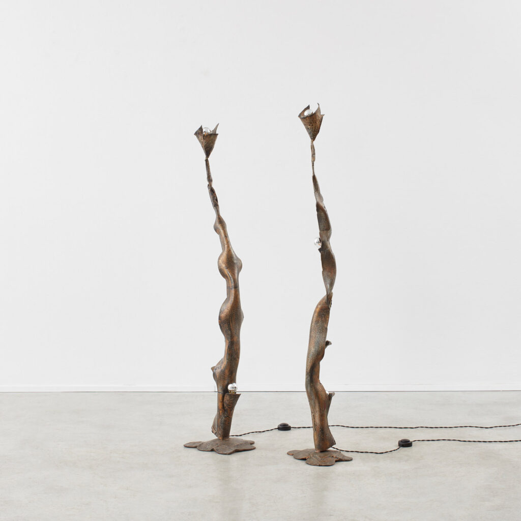 Pair of Salvino Marsura floor lamps