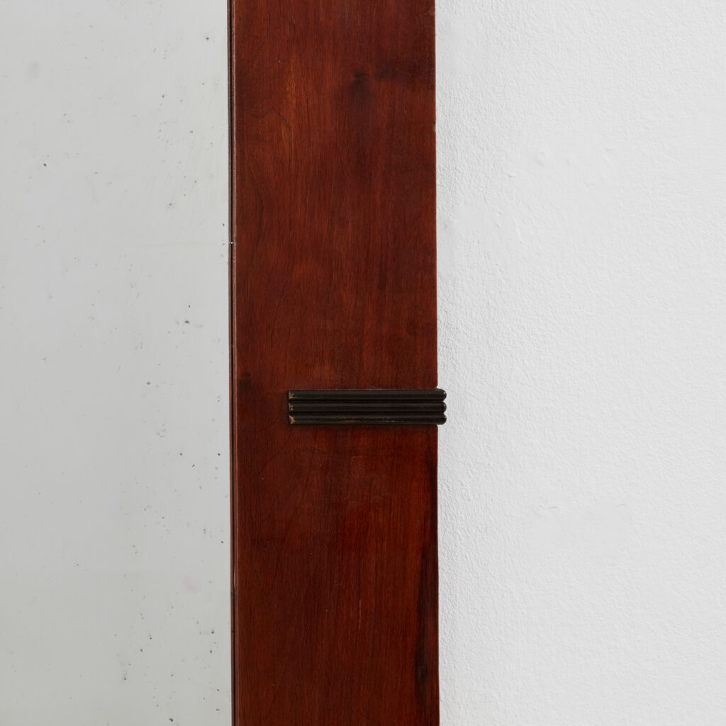 Large Biedermeier arched mirror