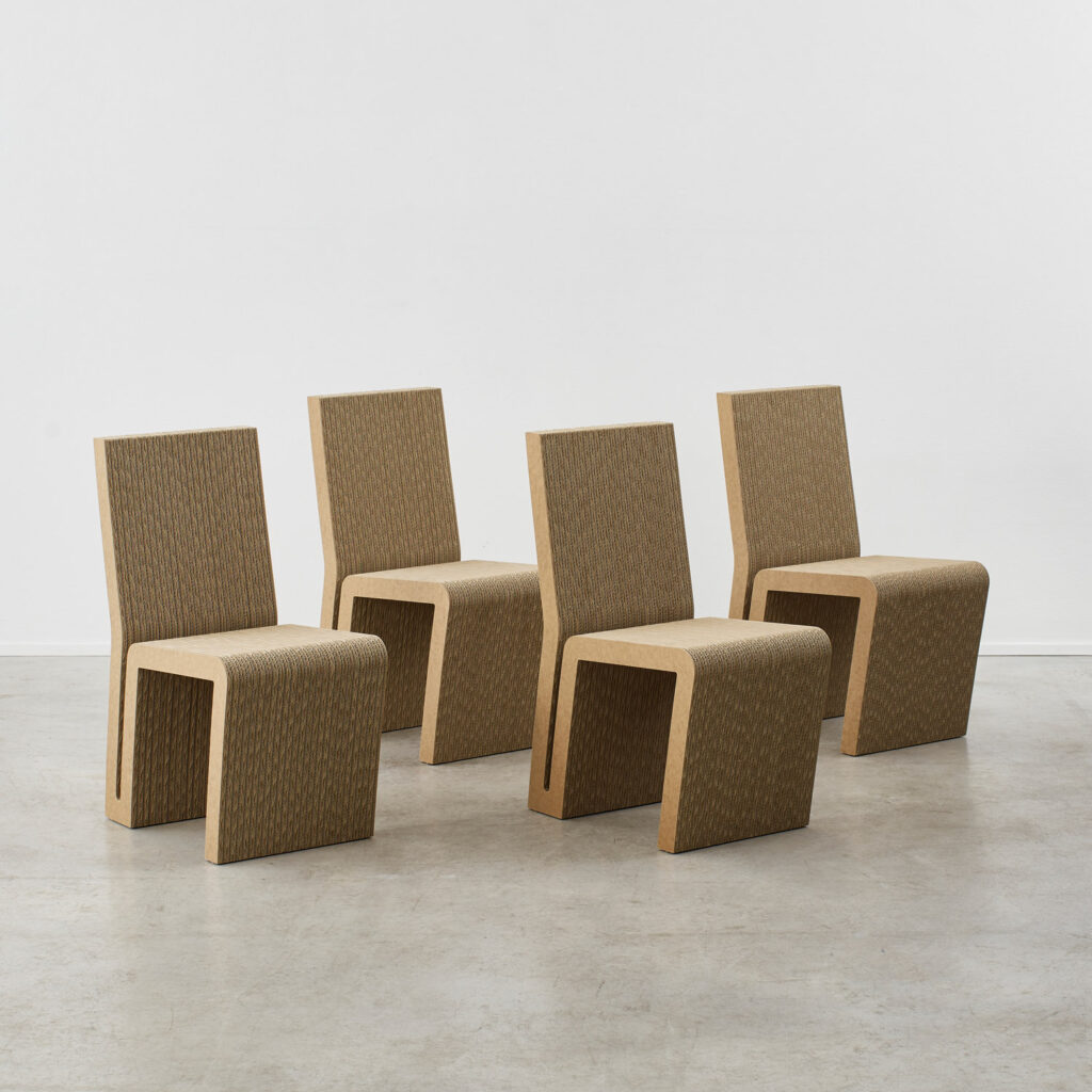 Frank Gehry dining set