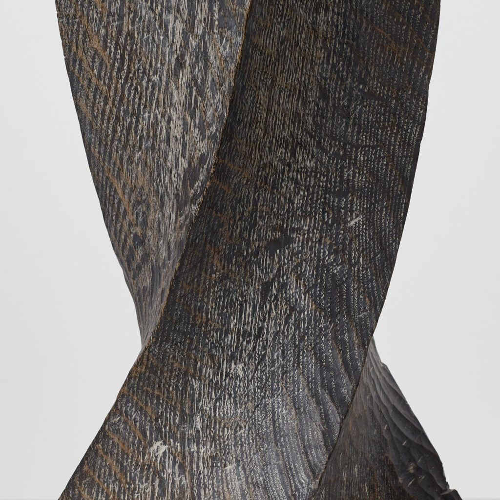 Michel Choqueux signed Colonne Torse sculpture