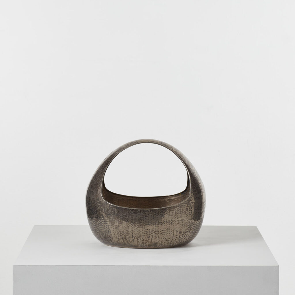 Silver-plated basket