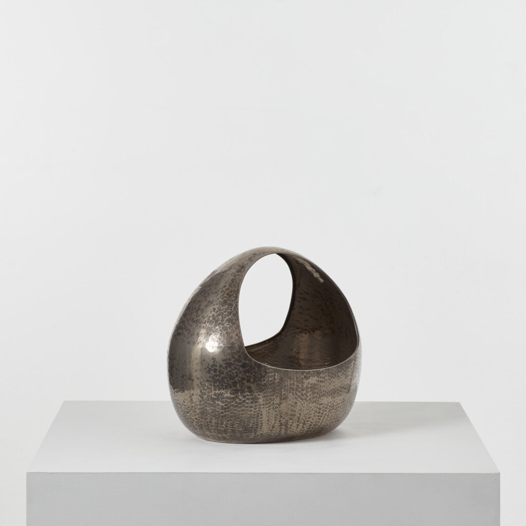 Silver-plated basket