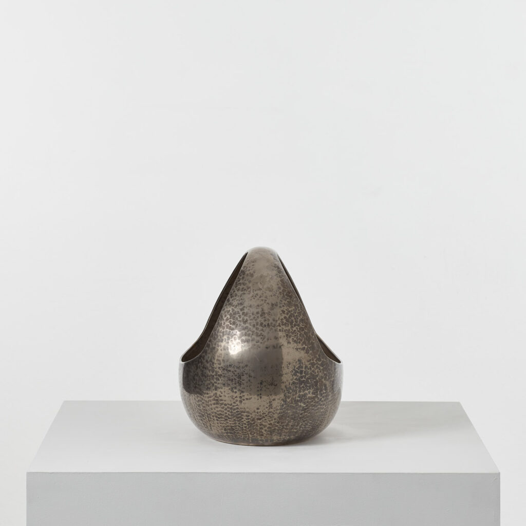 Silver-plated basket