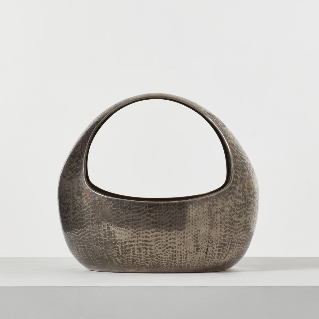 Silver-plated basket